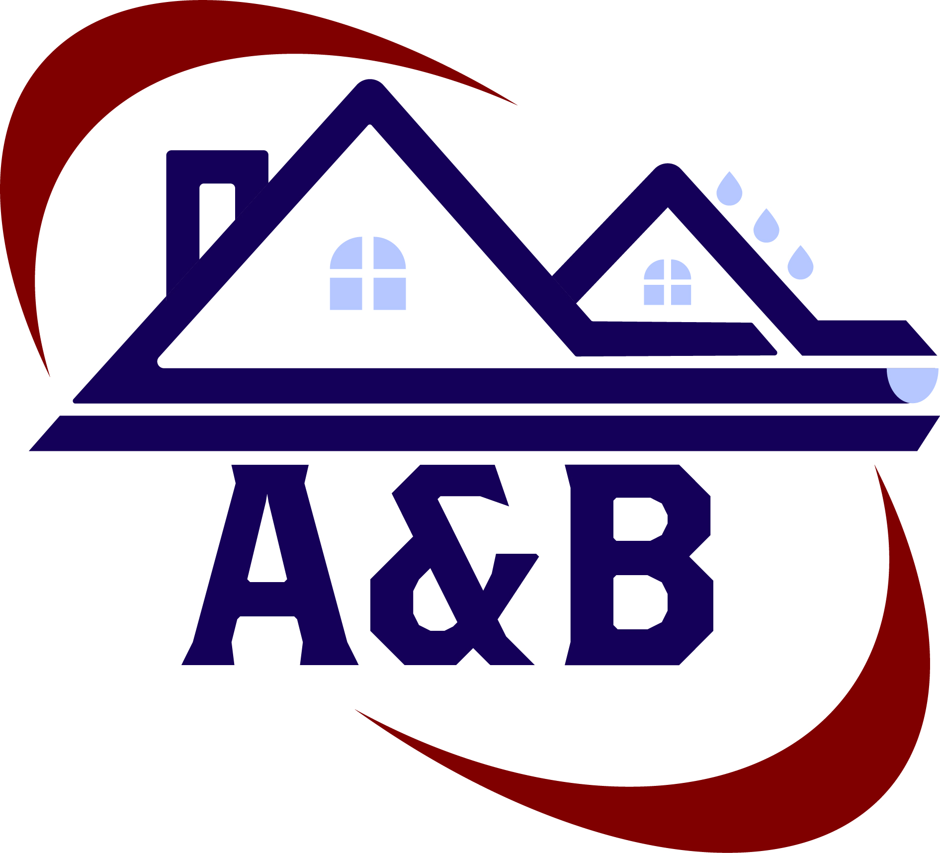 A&B Roofing Logo