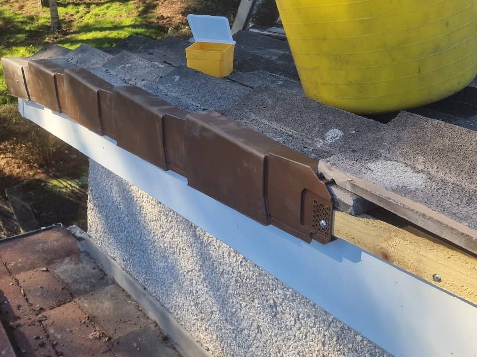 Verge roof repair